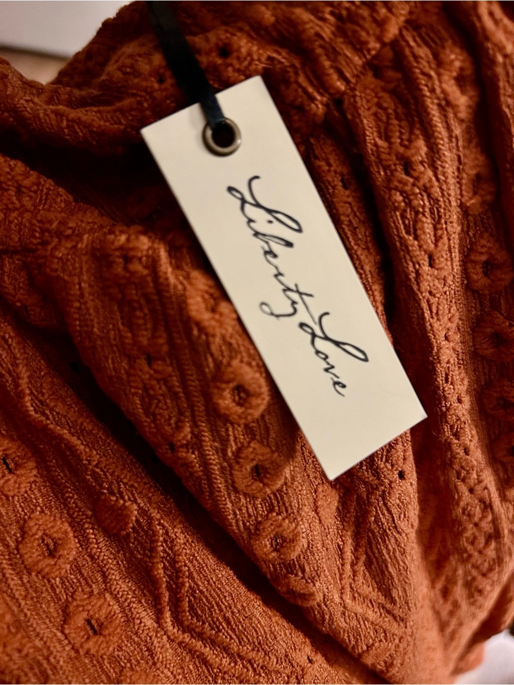 NWT Womens Liberty Love Midi Rustic Dress - Picture 16 of 16